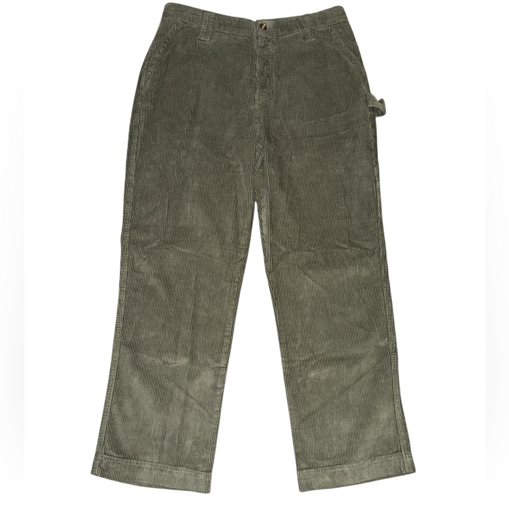 Green Corduroy Pants - Picture 1 of 4